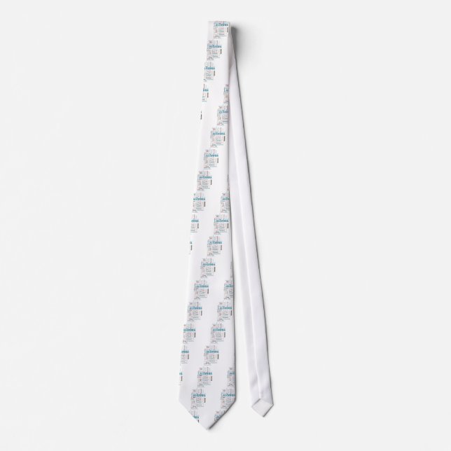 Algebra Vocabulary Tie (Front)
