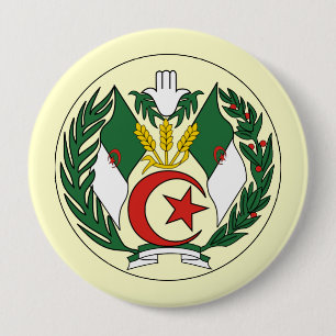 Algeria 4 Inch Round Button