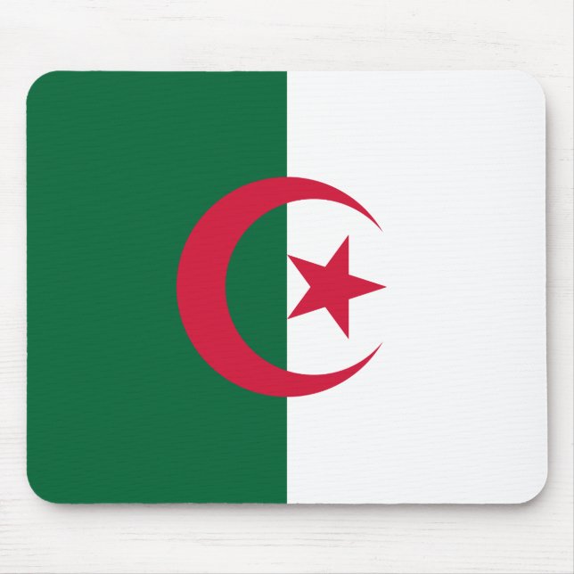Algeria (Algerian) Flag Mouse Pad (Front)