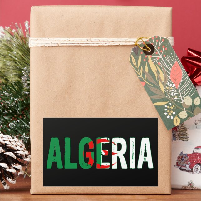 Algeria, Algerian Sticker (Holiday)
