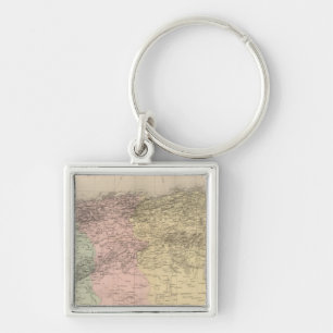 Algeria and Tunisia 2 Keychain