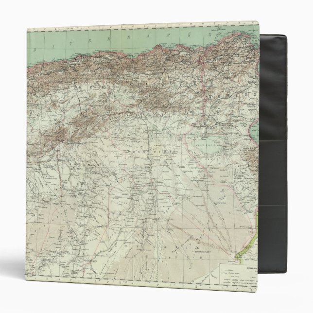 Algeria and Tunisia Binder (Front/Inside)