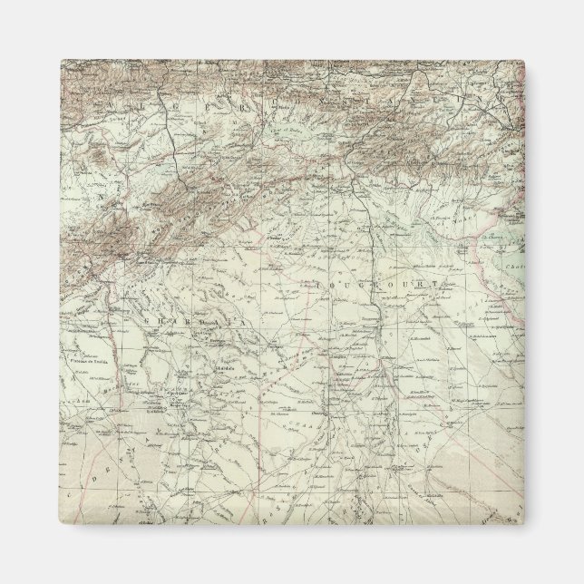 Algeria and Tunisia Magnet (Front)