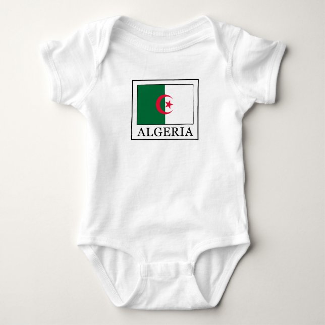 Algeria Baby Bodysuit (Front)