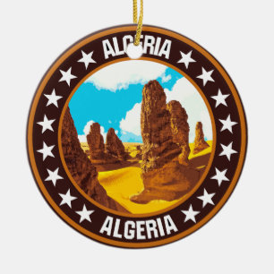 Algeria                                            ceramic ornament