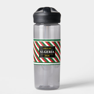 Algeria Clear Bag Stadium Approved World Soccer  Water Bottle