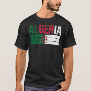 Algeria Flag Algerian Mens Womens Kids T-Shirt