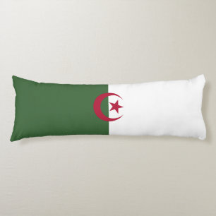 Algeria flag body pillow