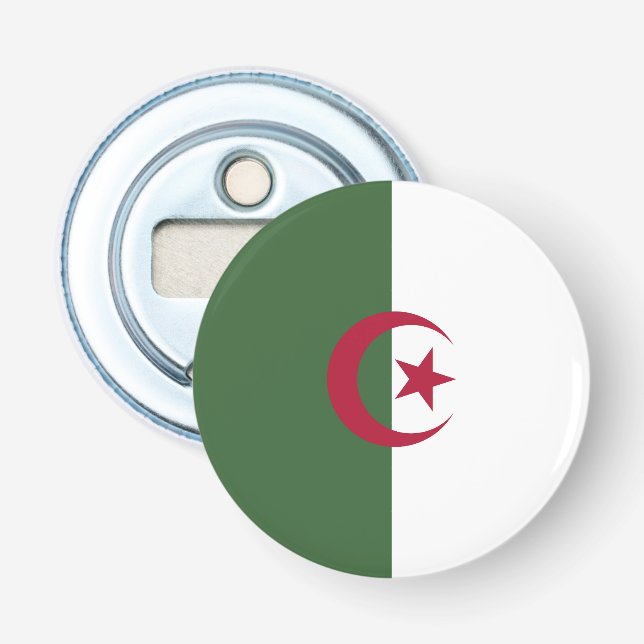 Algeria flag bottle opener (Front)