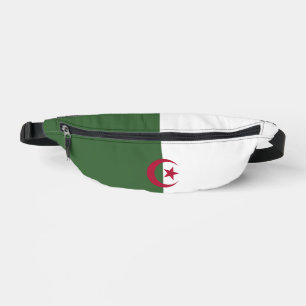Algeria flag fanny pack