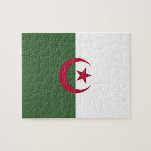 Algeria flag jigsaw puzzle