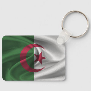 Algeria Flag Keychain