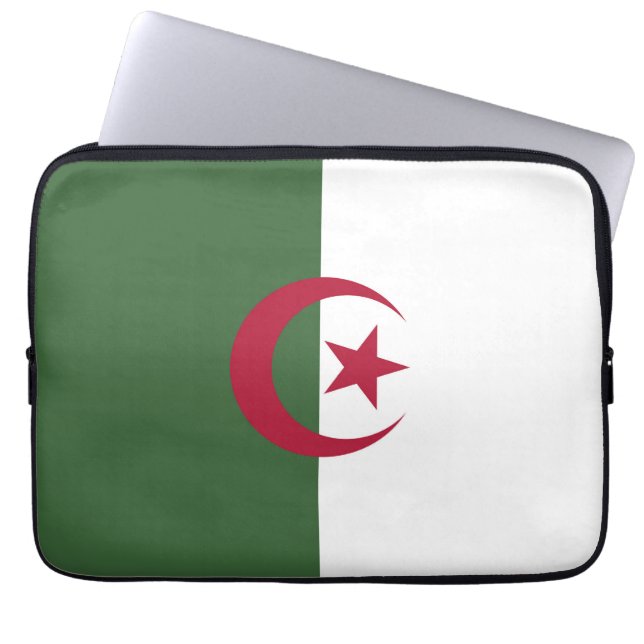 Algeria flag laptop sleeve (Front)
