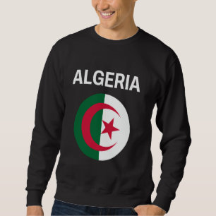 Algeria Flag Modern Sweatshirt