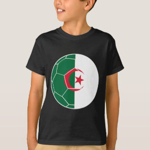 Algeria Flag Soccer Algeria Soccer  T-Shirt