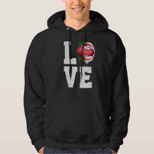 Algeria Flag Soccer Fan Love Algerian Hoodie