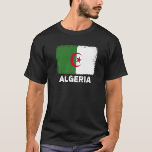 Algeria Flag  Support Algerian People Women Men T-Shirt