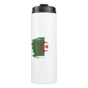 Algeria flag thermal tumbler