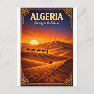 ALGERIA – Gateway to the Sahara Postcard