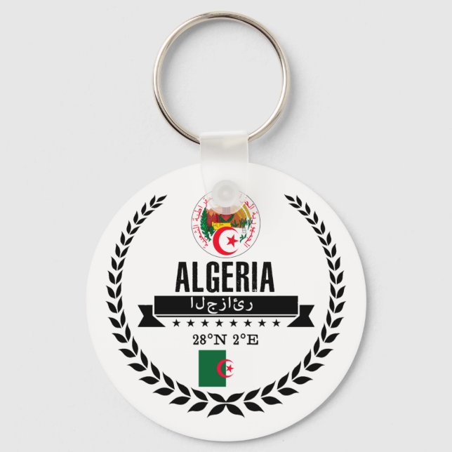 Algeria Keychain (Front)