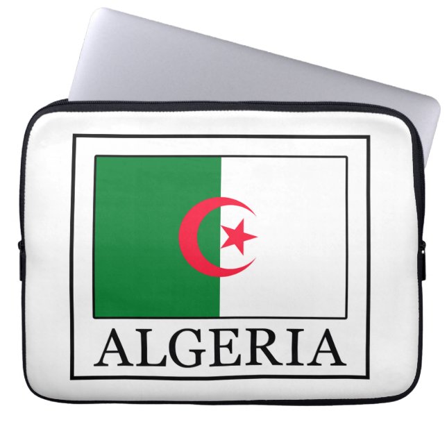 Algeria laptop sleeve (Front)
