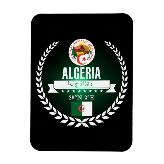 Algeria Magnet (Vertical)