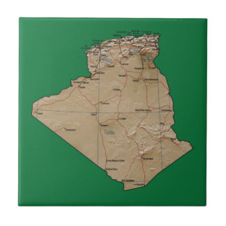 Algeria Map Tile