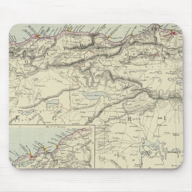 Algeria Mouse Pad (Front)