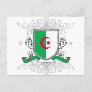Algeria Shield Postcard