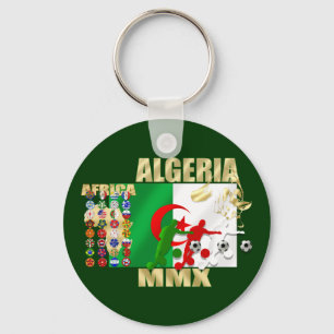 Algeria Soccer Football MMX Africa 2010 gifts Keychain