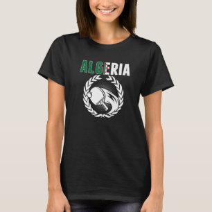 Algeria Table Tennis   Algerian Ping Pong Supporte T-Shirt
