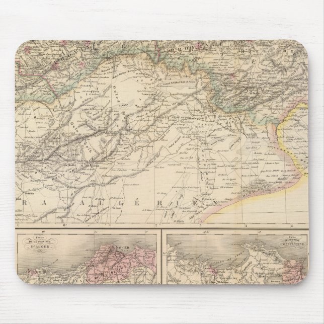 Algeria, Tunisia Mouse Pad (Front)