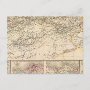 Algeria, Tunisia Postcard