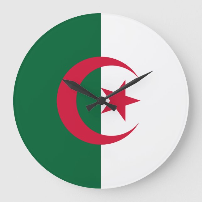 Algeria Wall Clock (Front)