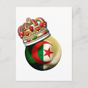 Algeria World Champion Postcard