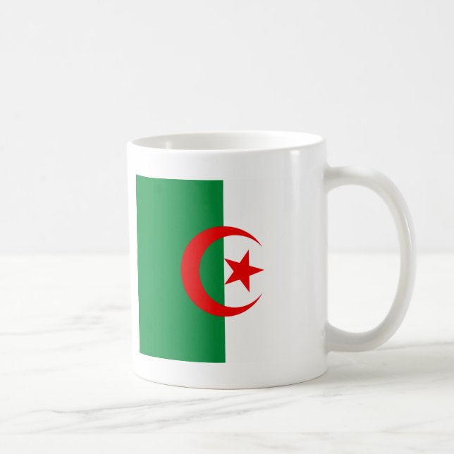 Algerian flag coffee mug (Right)