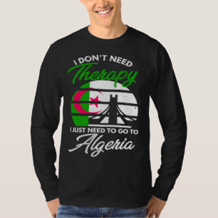 Algerian Flag I Algeria Flag I Vacation  I Algeria T-Shirt
