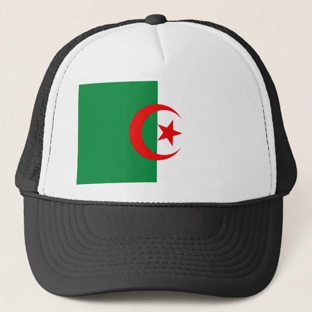 Algerian flag trucker hat (Front)