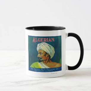 Algerian Orange Label Mug