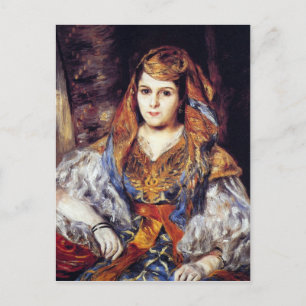 Algerian Woman by Pierre Renoir Postcard