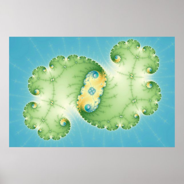 Alges - Fractal Poster (Front)