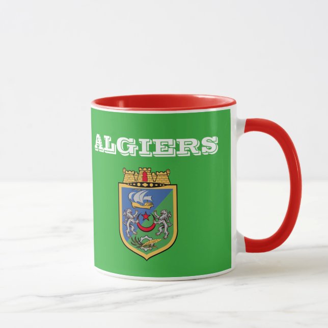 Algiers Algeria - Elegant Coffee Mug (Right)