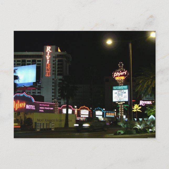 Algiers Hotel Las Vegas Postcards (Front)