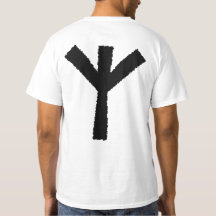 'Algiz' Viking Protection Rune Shirt (Large)