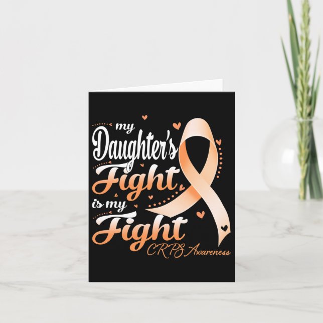 Algodystrophy My Daughter's Fight Is My Fight Crps Card (Front)