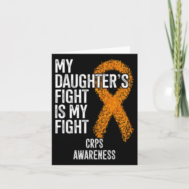 Algodystrophy My Daughter's Fight Is My Fight Crps Card (Front)