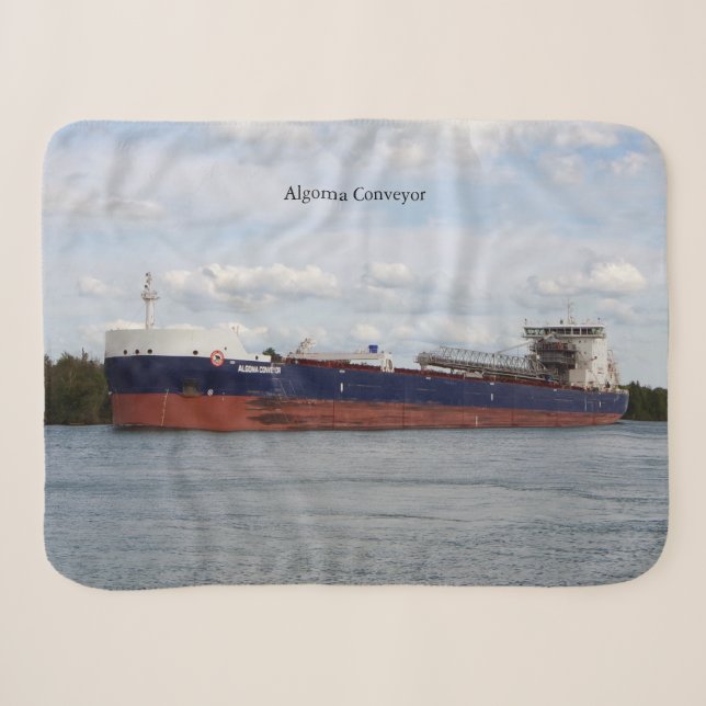 Algoma Conveyor sherpa blanket (Front (Horizontal))