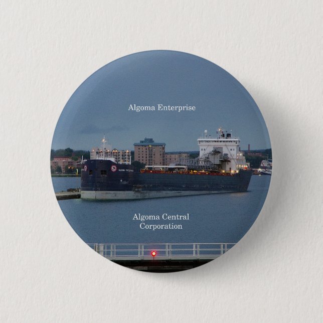 Algoma Enterprise button (Front)