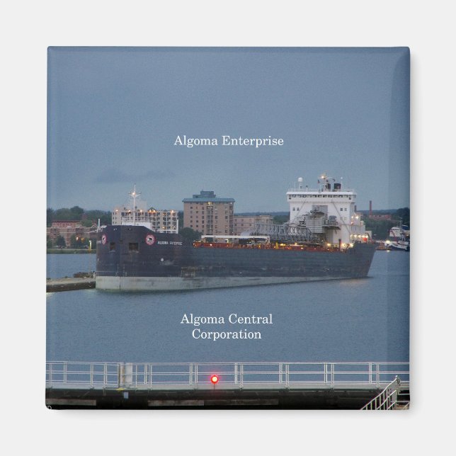 Algoma Enterprise magnet (Front)