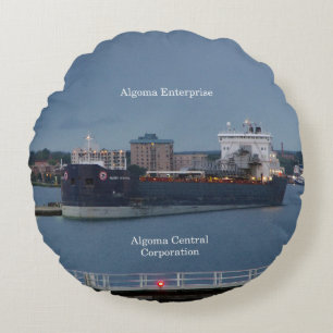 Algoma Enterprise round pillow